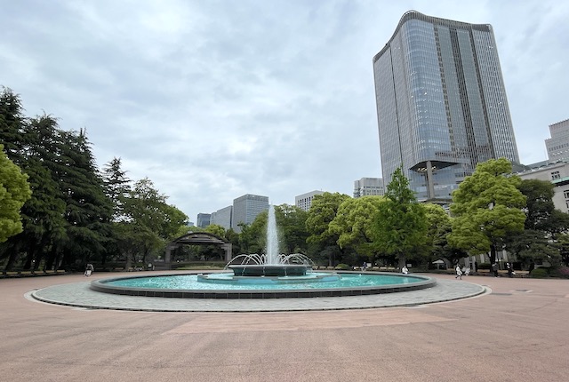 日比谷公園の大噴水