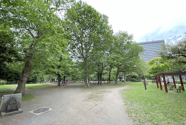 日比谷公園の草地広場