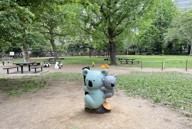 日比谷公園の幼児遊具