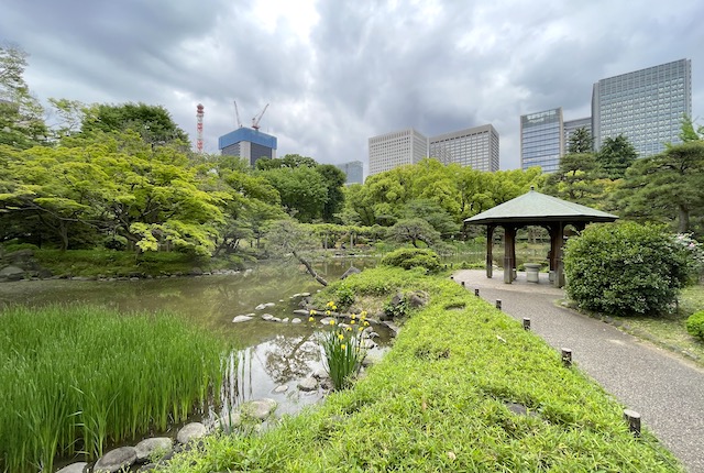 日比谷公園の雲形池