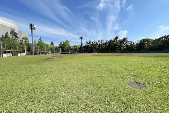 猿江恩賜公園の野球場