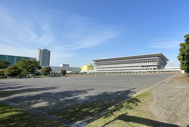 辰巳の森海浜公園の少年広場