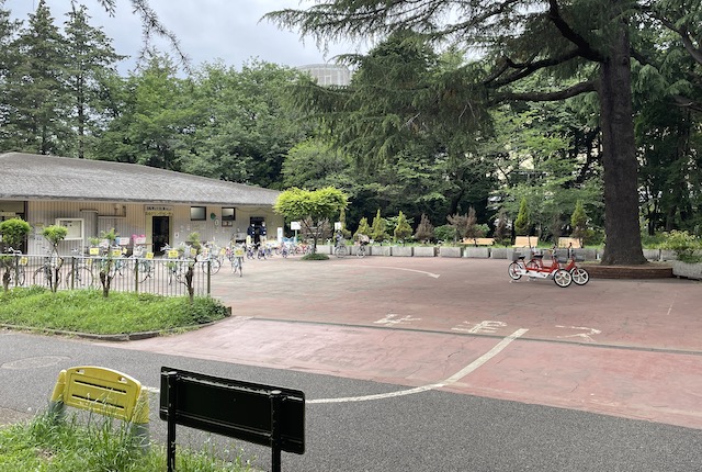 代々木公園のサイクリングセンター