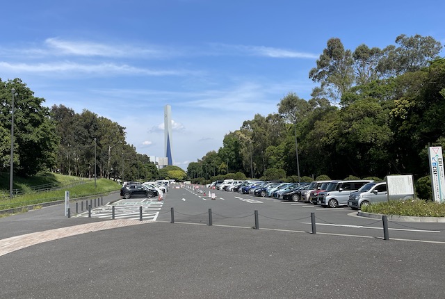 夢の島公園の駐車場