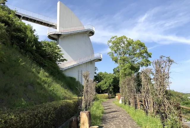 カントリーパーク花海好の螺旋階段