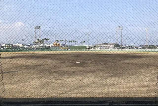 本渡運動公園の野球場