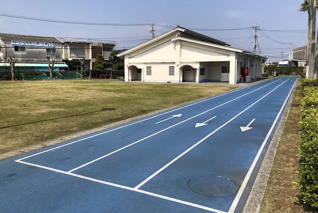 本渡運動公園の芝生広場