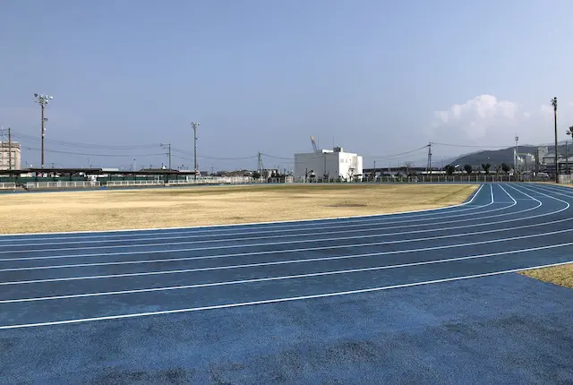 本渡運動公園の陸上競技場