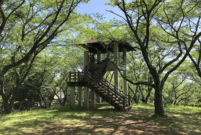 本丸広場の展望台