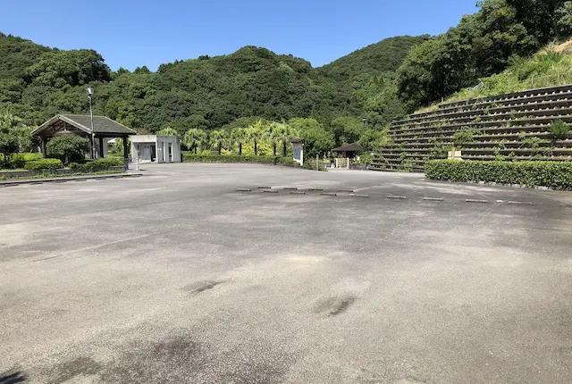 うしぶか公園の駐車場