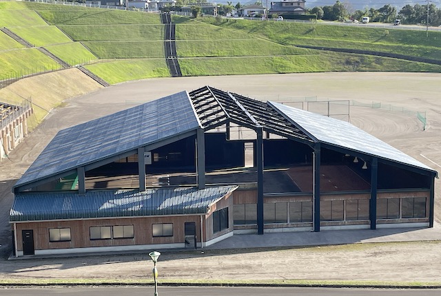 南郷中央公園投球練習場