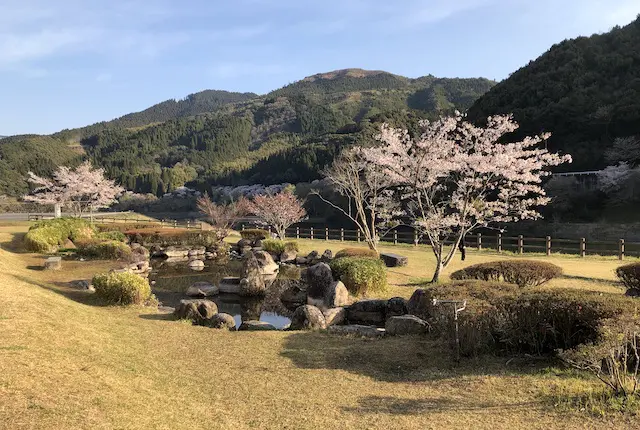 汗の原親水公園の庭園