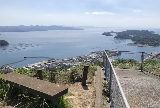 遠見山展望所からの眺め