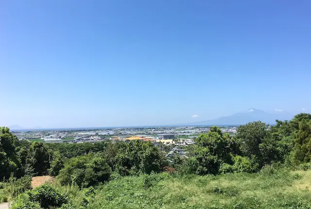 山の上展望公園からの眺め