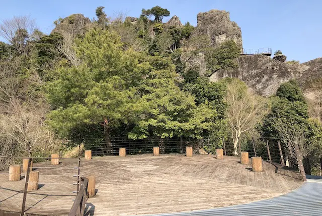 舞鶴城公園のイベント広場