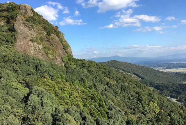 不動岩からの風景