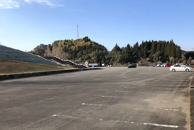 人吉クラフトパーク石野公園の駐車場