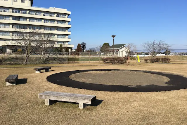 木部中央公園の砂場