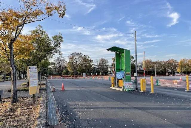 熊本市動植物園の駐車場