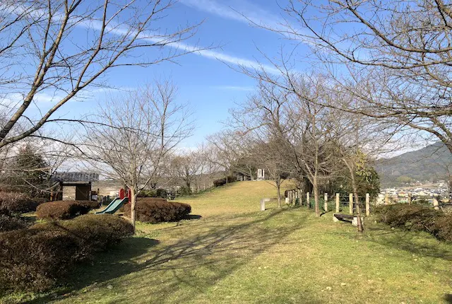 御船城山公園の芝生広場