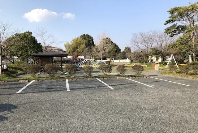 大野公園の駐車場