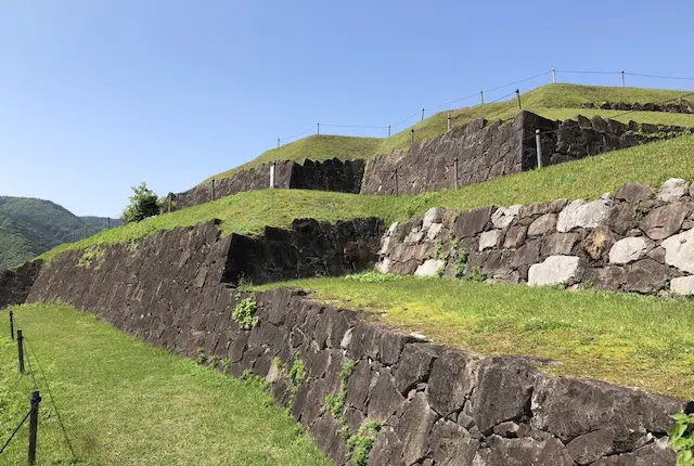 佐敷城跡の石垣