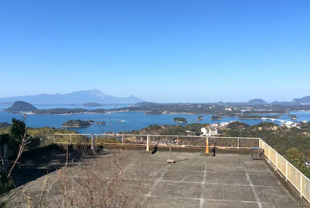 千巌山展望広場の風景