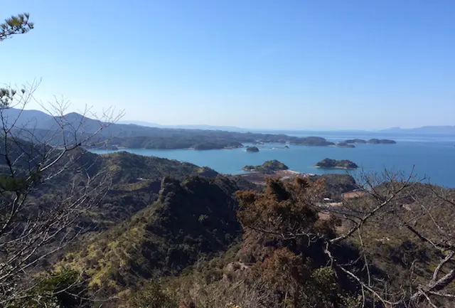 千巌山の風景