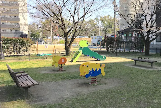 白川公園の乳幼児スペース