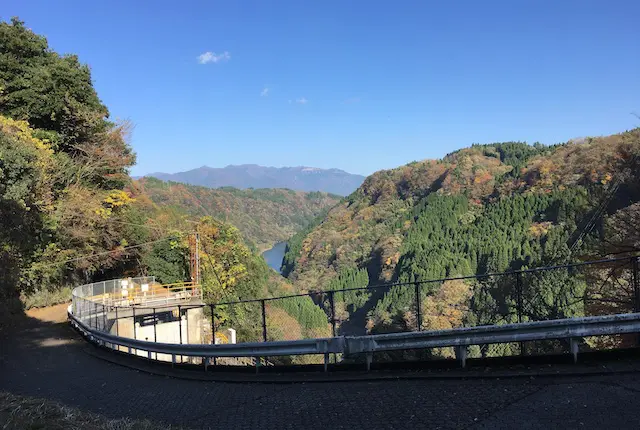 蘇陽峡散策コースの景色