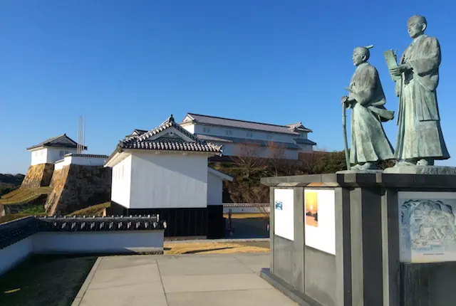 富岡城跡の二の丸