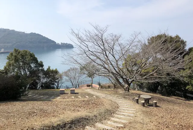 湯の児島公園の展望広場