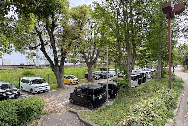 西京極総合運動公園の駐車場
